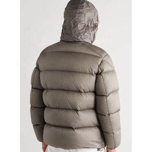 Chaqueta acolchada de talla grande con cremallera al por mayor de fabricante invierno cálido unisex con cremallera y hombros caídos para hombre chaqueta acolchada con logotipo personalizado - Product Image 6