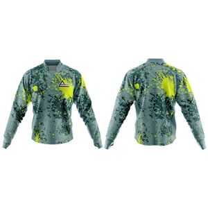 Maillots de paintball personnalisés en gros Sublimation complète | Tissu d'absorption d'humidité à séchage rapide anti-dérapant en maille respirante | OEM/ODM - Product Image 1