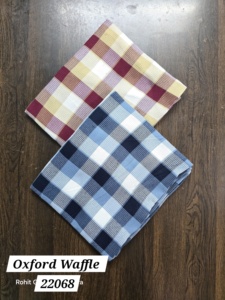 ผ้าอ๊อกฟอร์ดผ้าฝ้ายแบบพรีเมี่ยมสำหรับตรวจสอบ | วัสดุเสื้อเชิ้ตคุณภาพสูง | ส่งออกจากอินเดียในราคาที่เหมาะสม - Product Image 4