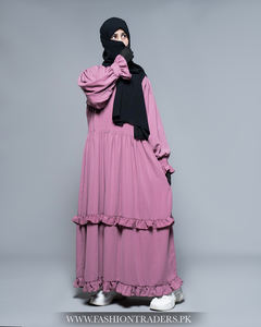 Abaya Moderna y Elegante para Mujeres Musulmanas, Vestido Islámico Cómodo, 100% Poliéster, Servicio OEM, Tallas Personalizadas Disponibles - Product Image 4