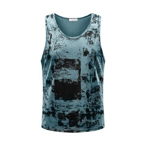 Ropa deportiva personalizada Camisetas sin mangas para hombre Impresión personalizada Camiseta sin mangas para hombre Camisetas sin mangas transpirables - Product Image 1