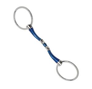 Nouvel arrivage de mors de cheval en acier inoxydable avec rouleaux en cuivre Equestrian Tack Factory - Product Image 6