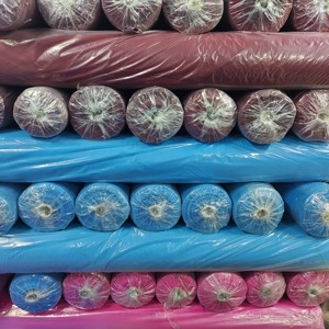 Màu Tuyết Tùng 65% Cotton 35% <span class=keywords><strong>Polyester</strong></span> Pháp Terry Chải 3 Lông Cừu Dệt Kim Terry Pha Trộn Vải Mùa Đông Quần Áo Dresses/Hàng May Mặc - Product Image 3