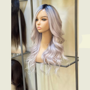 Perruque blonde cheveux humains vietnamiens traitement russe technique slave vierge doux texture soyeuse usine OEM approvisionnement d'exportation - Product Image 2