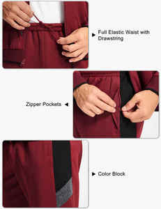 Ensemble de survêtement unisexe surdimensionné léger imprimé 500 g/m², sweat-shirt à fermeture éclair, pantalon de survêtement, vêtements de sport, survêtement pour homme - Product Image 4