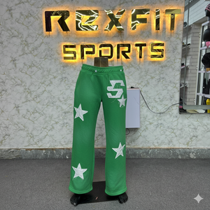 Pantalons de survêtement décontractés pour hommes nouvellement arrivés de conception populaire vente en gros pantalons de jogging doublés en polaire thermique hiver pantalons en laine épaisse mi-plats - Product Image 1