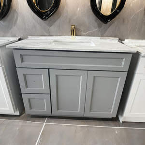 อ่างล้างมือแบบไร้รอยต่อตู้อ่างล้างหน้าในห้องน้ำสไตล์โมเดิร์นหรูหราสำหรับโรงแรมและห้องครัวที่ทันสมัย - Product Image 3