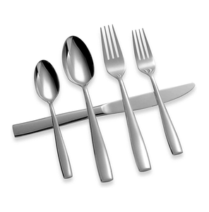 Vajilla de Acero Inoxidable para Bodas, Juego de Cucharas, Tenedores, Cuchillos para Uso en Cena, Diseño Real, Acero Espejado - Product Image 2