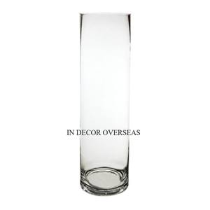 Ensemble de 3 Vases d'affichage de fleurs de trompette en verre transparent de qualité exclusive - Product Image 2
