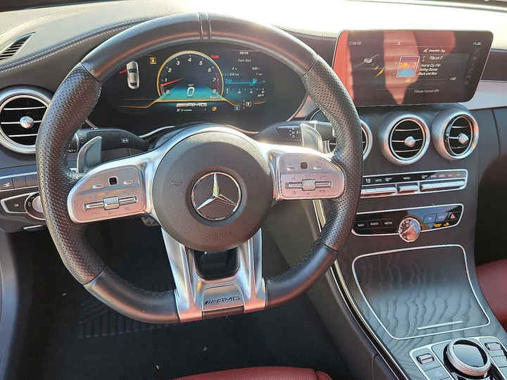 2022 M-e-r-c-e-d-e-s-B-e-n-z C-Cla-ss AMG C 43 Coupe 4MATIC with Low Mileage and Affordable Price in Stock Ready for Shipment