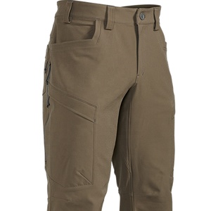 เครื่องแบบลายพรางกางเกงล่าสัตว์กลางแจ้งพร้อมกระเป๋าเสริมเข่าและซิป - Product Image 3