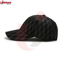 Gorra Trucker Deportiva de Algodón de Alta Calidad, de Dos Tonos y 5 Paneles, con Bordado 3D Personalizado, Visera Curva Ajustable