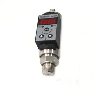 Suministro de fábrica china Pantalla digital LED inteligente Interruptor de control de presión inteligente IP65 G1/2 1/4 Conexión de rosca