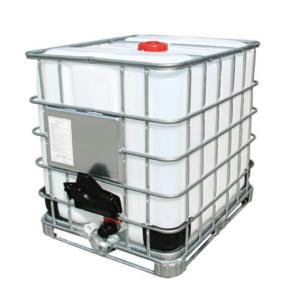 Bulk Liquid IBC Tanks With Clean Interior High Capacity Cage <b>Body</b> Secure <b>Valve</b> Bottom Drainage System For Export Fluid Use - Product Image 5