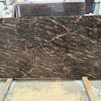 Encimera de Granito Natural Hecha a Mano, Pulida, Ecológica, con Garantía de Más de 5 Años, para Uso en Interiores y Exteriores, Estilo Moderno para Villa
