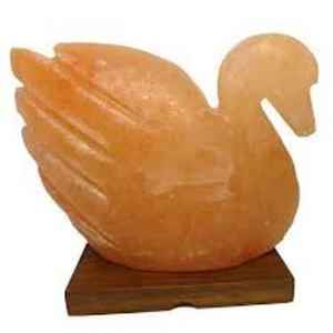 Charlatan écologique sculpté lampe au sel de canard de l'Himalaya poli décoration de la maison Anwar Enterprises - Product Image 5