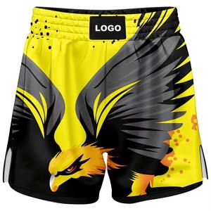 ชุดชกมวยสำหรับทุกเพศกางเกงขาสั้นโลโก้ออกแบบได้ตามต้องการ - Product Image 5