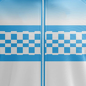 Chaquetas de Sublimación de Moda en Colores Azul y Blanco, el Mejor Material Suave al Tacto, Precio al por Mayor, Producto Duradero y Novedoso - Product Image 6