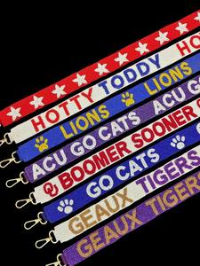 Vibrant Seed Beads Beaded Embroidery Bag Strap <b>Game</b> Day Style <b>Accessory</b> Exclusive Seed Beaded Bag Strap <b>Game</b> Day Craft CRAFTS - Product Image 6