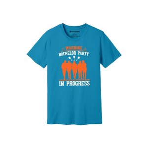 Camiseta personalizada con estampado 3D de 100% algodón, 12 opciones de color, GSM pesado 160-180 para temas de fiesta informales con decoración de logotipo digital - Product Image 4
