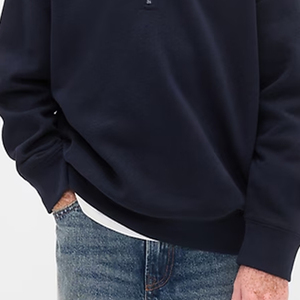 Cuello Camisero con Cierre de Cremallera y Mangas Largas, Diseño de Alta Calidad para Compradores al por Mayor con Diseño de Logotipo Personalizable 2026 - Product Image 3