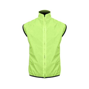Chaleco de Ciclismo de sublimación personalizado OEM para hombres/mujeres reflectante transpirable a prueba de viento impermeable 100% malla de poliéster Color personalizado - Product Image 1