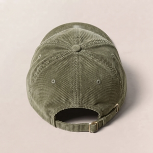 <b>Corduroy</b> Baseball Cap Embroidered Letter Unisex Wholesale Custom Logo High Quality OEM ODM Low MOQ 6-Panel Vintage Casual <b>Hat</b> - Product Image 6