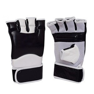 Guantes de boxeo MMA Sparring PU logotipo personalizado - Product Image 1