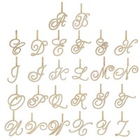 SP gros bijoux Hip Hop chaîne torsadée herbe anglais lettre initiale pendentif collier pour hommes