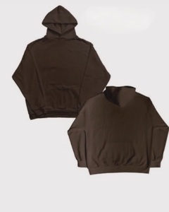 Fabricante personalizado hombres Vintage Raw Hem Pullover Sudadera con capucha Streetwear serigrafía diseño gráfico bajo MOQ ropa de algodón - Product Image 4