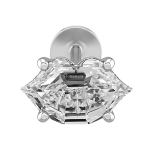 Pendientes de Oro Fino de 925 con Diamante Cultivado en Laboratorio de 6 Quilates, Certificado GIA IGI, DEF VVS VS, Regalo para Él y Ella - Product Image 1