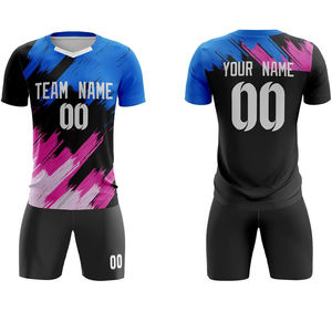 Camisetas de fútbol personalizadas, ropa de equipo, uniformes de impresión por sublimación, tela de secado rápido, tallas para adultos y jóvenes, fabricante de fábrica OEM - Product Image 4