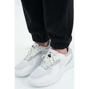 Ensemble de survêtement en molleton noir à capuche pour homme Hector 85227, respirant - Product Image 1