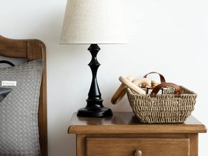 Juego de 2 cestas de baño tejidas de algas marinas con asas para almacenamiento y organización, cestas de mimbre rectangulares - Product Image 4