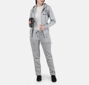 Conjunto de dos piezas de chándal para mujer, gran oferta, ropa deportiva informal con estampado de logotipo personalizado, diseño cómodo a la moda - Product Image 3