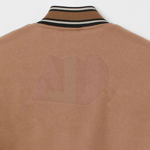 Nueva chaqueta Varsity de moda para hombre con color personalizado de alta calidad y tamaño Regular Fit Front Logo transpirable a prueba de viento - Product Image 4