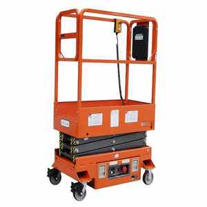 सुरक्षा गेट के साथ विकलांग पहुंच कार्यशाला उपयोग के लिए धातु/इस्पात निर्माण के साथ विद्युत ऊर्ध्वाधर प्लेटफॉर्म लिफ्ट - Product Image 5