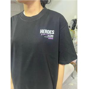 Nouveau T-shirt haut surdimensionné à manches courtes T-shirt du fabricant en coton imprimé de haute qualité personnalisé pour hommes - Product Image 1