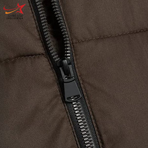 Chaquetas de Invierno Acolchadas para Hombre, de Alta Calidad, Servicio OEM al por Mayor, Chaqueta Oversize con Cuello Alto, Logotipo Frontal, Reversible - Product Image 6