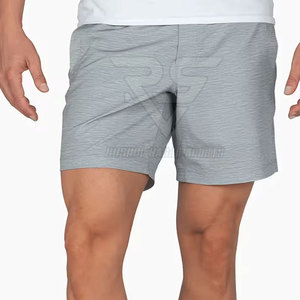 กางเกงขาสั้นออกกำลังกายผู้ชายแบบขายส่ง OEM ออกแบบเองได้ ลายเรียบ เอวกลาง สวมใส่สบาย เหมาะสำหรับวิ่งจ๊อกกิ้ง พิมพ์ลายดิจิทัล แห้งเร็ว - Product Image 6