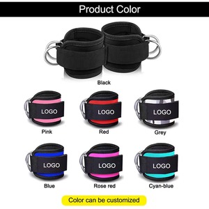 Correa de Tobillo de Alta Calidad para Máquina de Gimnasio con Logotipo Personalizado, Material de Neopreno, Duradera, Ajustable, Antideslizante, Gran Venta - Product Image 2
