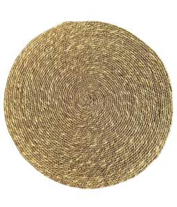 Wholesale Best Selling Handmade Rattan Blue <b>Round</b> Placemat Natural Woven <b>Table</b> <b>Mat</b> For Dining <b>Table</b> Kitchen And Restaurant Decor - Product Image 3