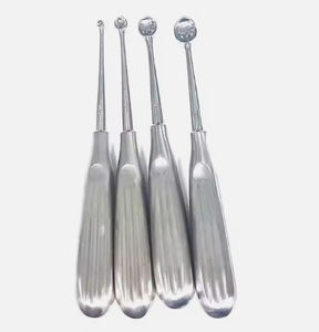 Instrumento quirúrgico profesional de cureta ósea de alta calidad, instrumento de cirugía plástica ortopédica médica de Cirugía de acero inoxidable - Product Image 4
