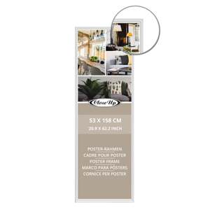 Posterrahmen 53 X 158 cm Plastic <b>Frame</b> in White <b>Large</b> Size for Displaying Artwork or Photos - Product Image 2