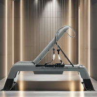 Plateforme de Step Aérobic Réglable Multifonctionnelle en ABS pour Exercices de Fitness