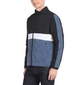 Veste coupe-vent en toile légère de qualité supérieure, logo personnalisé en gros, vêtements de sport pour hommes, taille plus, vintage, à capuche, col montant - Product Image 5