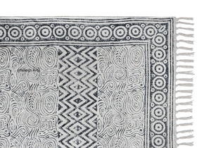 Tapis de prière Dhurries 100% coton faits à la main beaux tapis de travail pour la maison salon et décoration de voiture utilisation intérieure et extérieure - Product Image 3