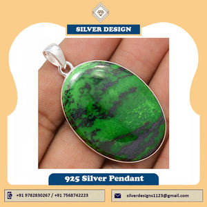 Pendentif en jade du Transvaal à vendre au meilleur prix, magnifique argent sterling 925, accessoires de mode pour femmes - Product Image 6