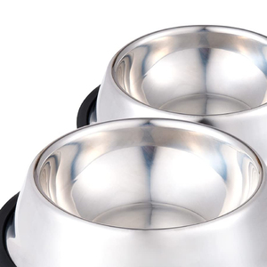 ชามและเครื่องให้อาหารสัตว์เลี้ยงมาใหม่ทำจากสเตนเลส - Product Image 4