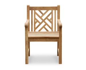 Chaises de jardin en teck vieilli de haute qualité, prix économique, qualité éprouvée - Product Image 1